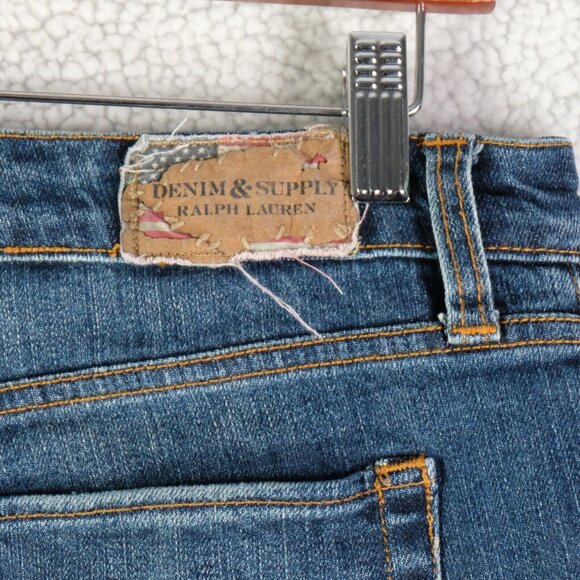 Denim & Supply Ralph Lauren Jeans Mens 32X30 Blue Straight Stone Wash Retro - Picture 5 of 10